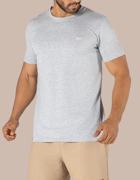 Camiseta Cuello Redondo Parma Gris