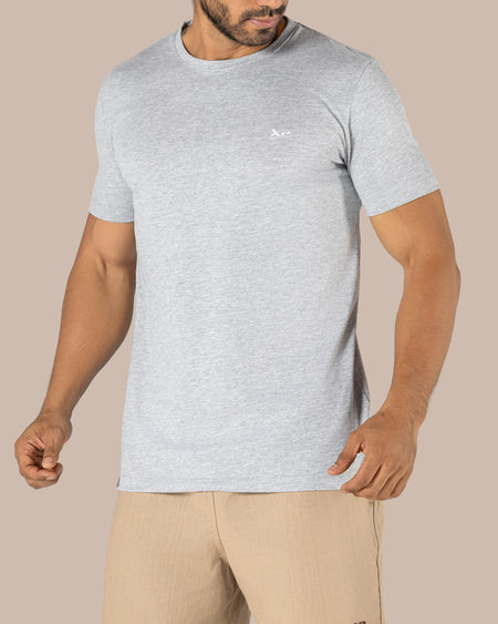 Round Neck T-Shirt Parma Gray
