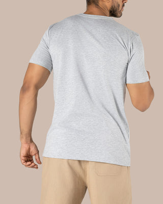 Camiseta Cuello Redondo Parma Gris