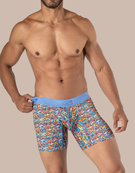 Bright Printed Medium Boxer