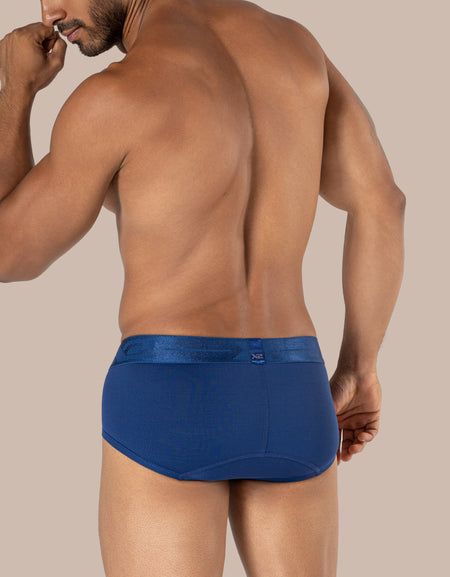 Dark Blue Lombardi Brief