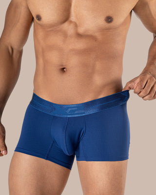 Bóxer Corto Lombardi Nylon Azul Oscuro