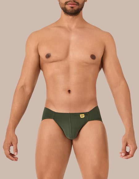 Monumental Green Tanga Brief