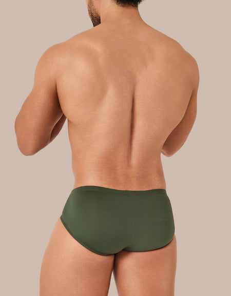 Monumental Green Tanga Brief