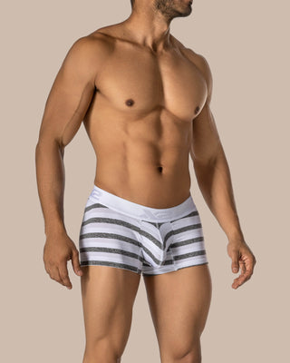 White Summer Boxer Shorts