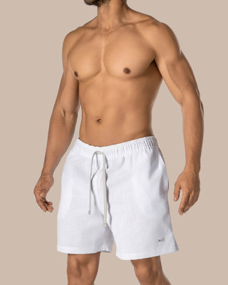 Pantaloneta Casual Blanco