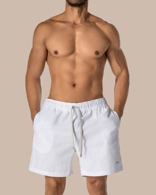 Pantaloneta Casual Blanco