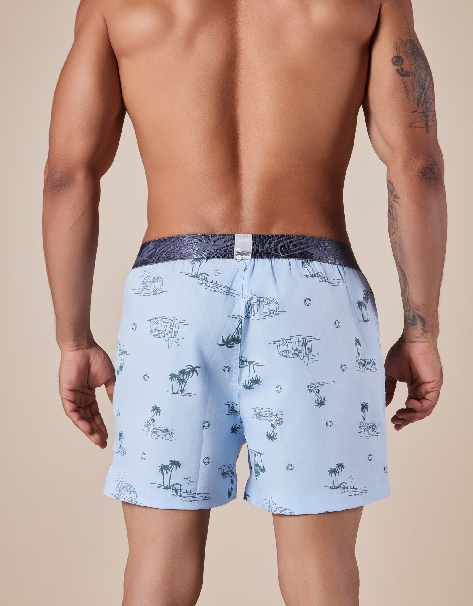 Boxer Relax Corto Estampado Curiosity