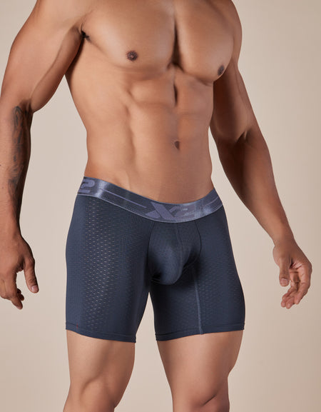 Gray Nylon Medium Boxer Gallardini