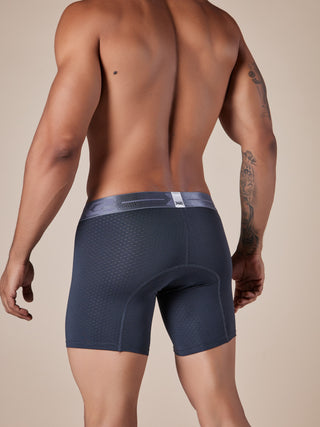 Gray Nylon Medium Boxer Gallardini